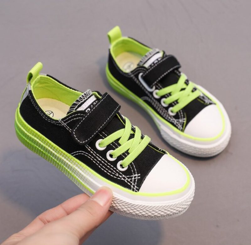Sander Unisex Casual Sneaker Til Børn - Grøn
