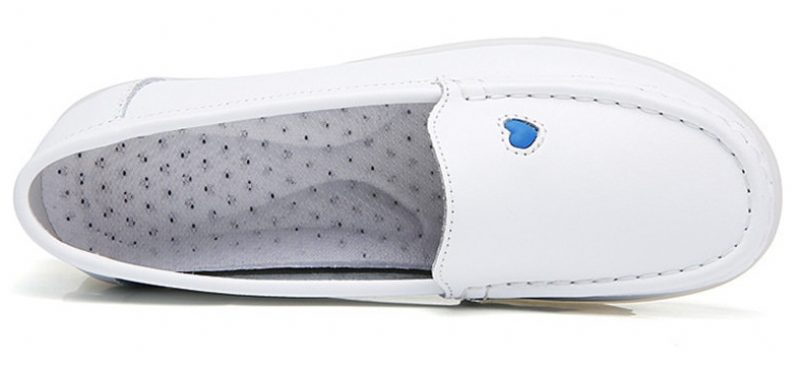 Sandy Dame Loafer Sko - Hvid