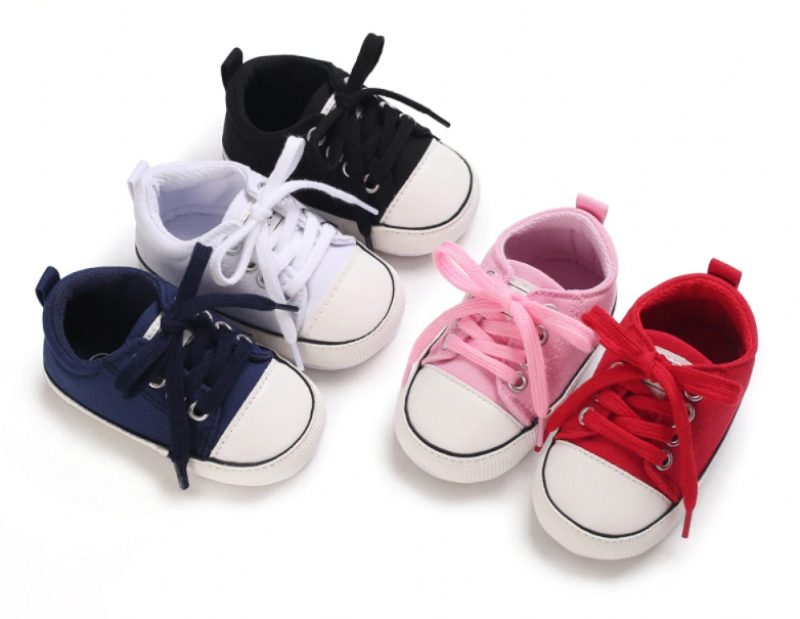 Santamaria Unisex Klassiske Børnesneakers - Marineblå