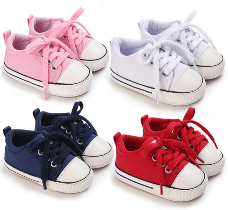 Santamaria Unisex Klassiske Børnesneakers - Marineblå