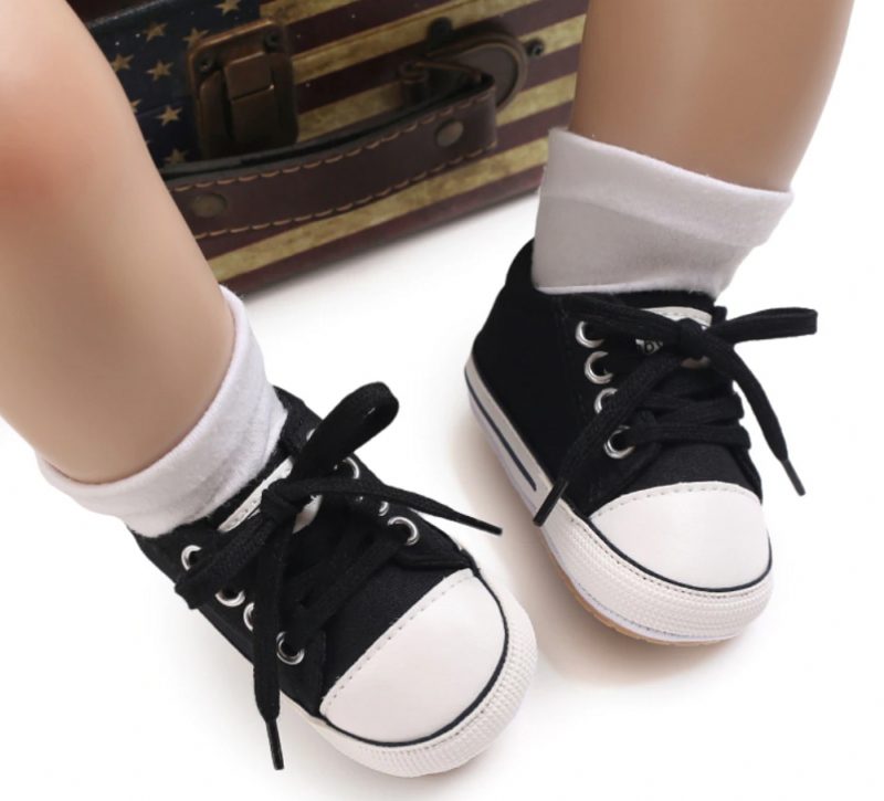 Santamaria Unisex Klassiske Børnesneakers - Marineblå
