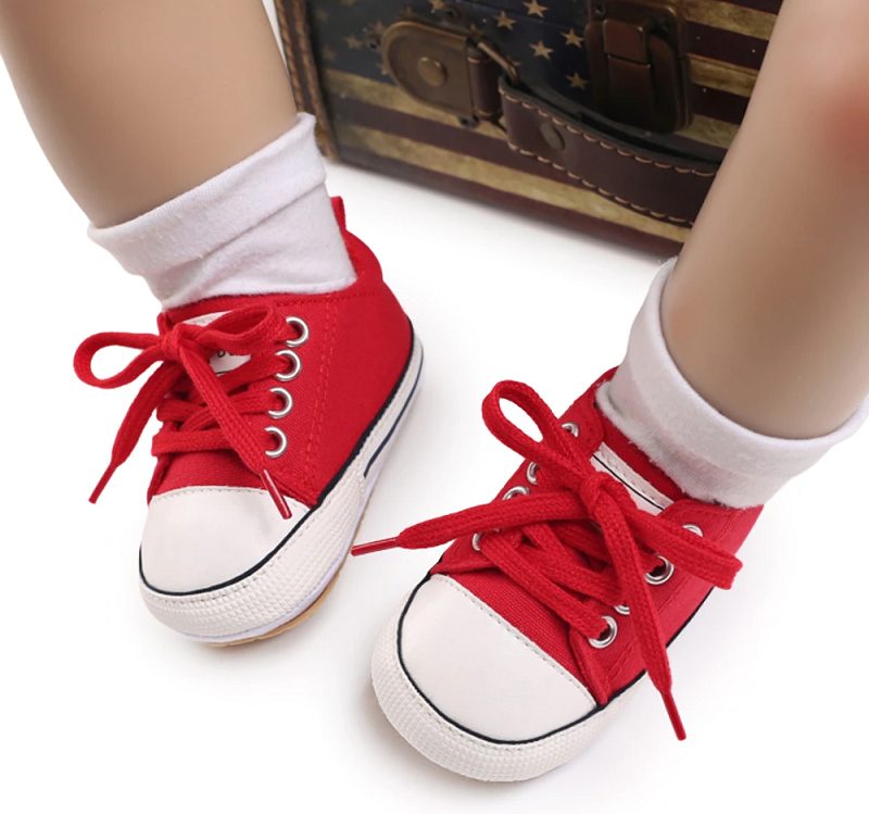 Santamaria Unisex Klassiske Børnesneakers - Marineblå