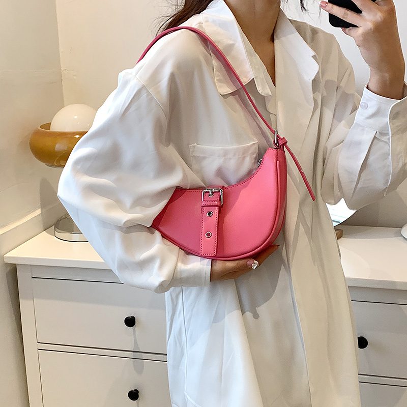 Santis Small Crossbody-håndtaske I Læder Til Kvinder - Grøn