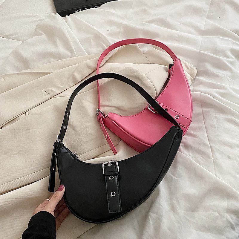 Santis Small Crossbody-håndtaske I Læder Til Kvinder - Grøn
