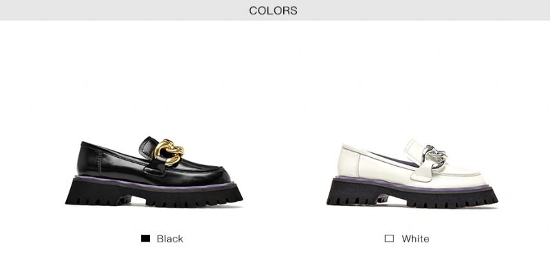 Sarcos Platform Loafers Sko Til Kvinder - Sort