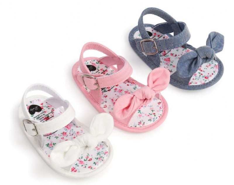 Sasha Babypigers Afslappede Sandal - Grå