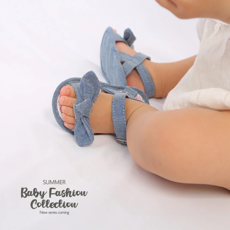 Sasha Babypigers Afslappede Sandal - Grå