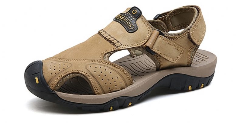 Saulo Sandal Til Mænd - Gul
