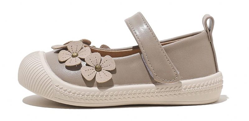 Scarlett Flade Pigesko Til Baby - Beige
