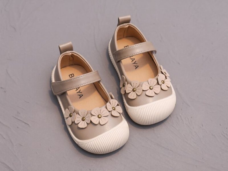 Scarlett Flade Pigesko Til Baby - Beige