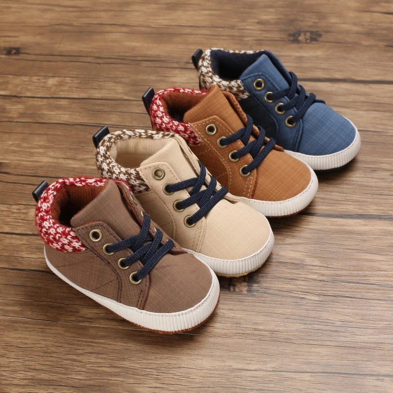 Sean Baby Drenge Afslappede Sneakers - Brun
