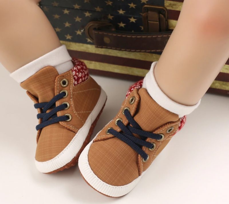 Sean Baby Drenge Afslappede Sneakers - Brun