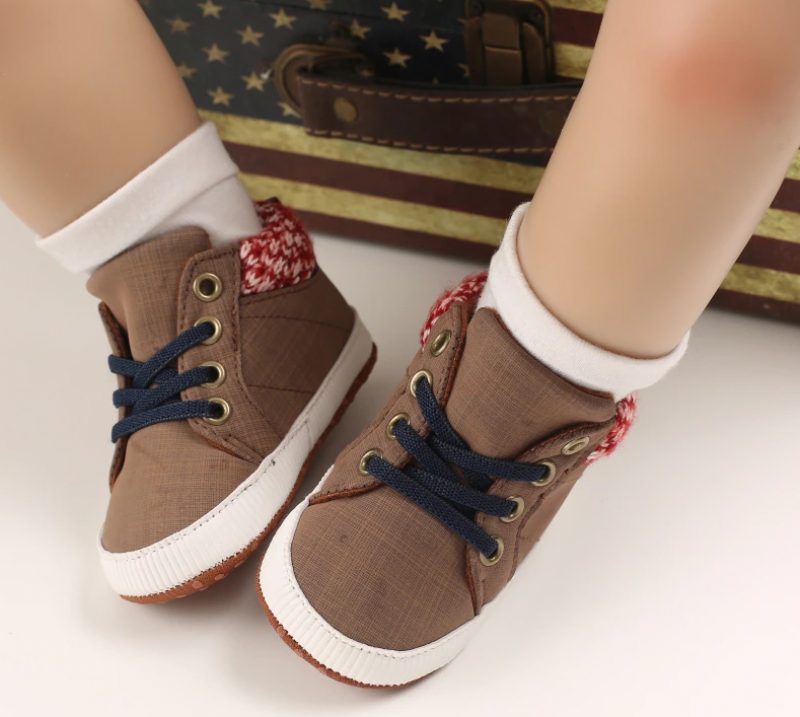 Sean Baby Drenge Afslappede Sneakers - Brun