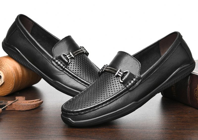 Segundo Loafer Fritidssko Til Mænd - Sort
