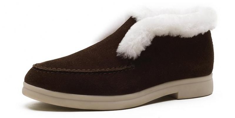Sella Warm Winter Snow Booties Til Kvinder - Beige