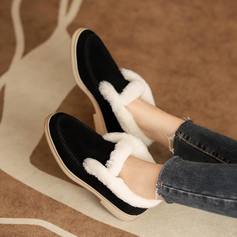 Sella Warm Winter Snow Booties Til Kvinder - Beige