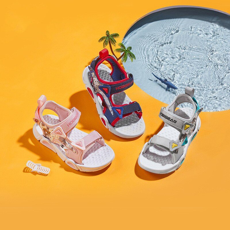 Sergio Unisex Modesandal Til Børn - Blå
