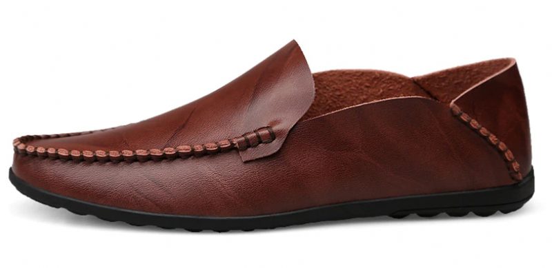 Shake Herre Loafers Komfortable Sko - Kaffe