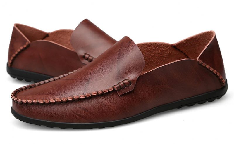 Shake Herre Loafers Komfortable Sko - Kaffe