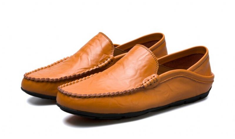 Shake Loafers Til Mænd Fritidssko - Gul