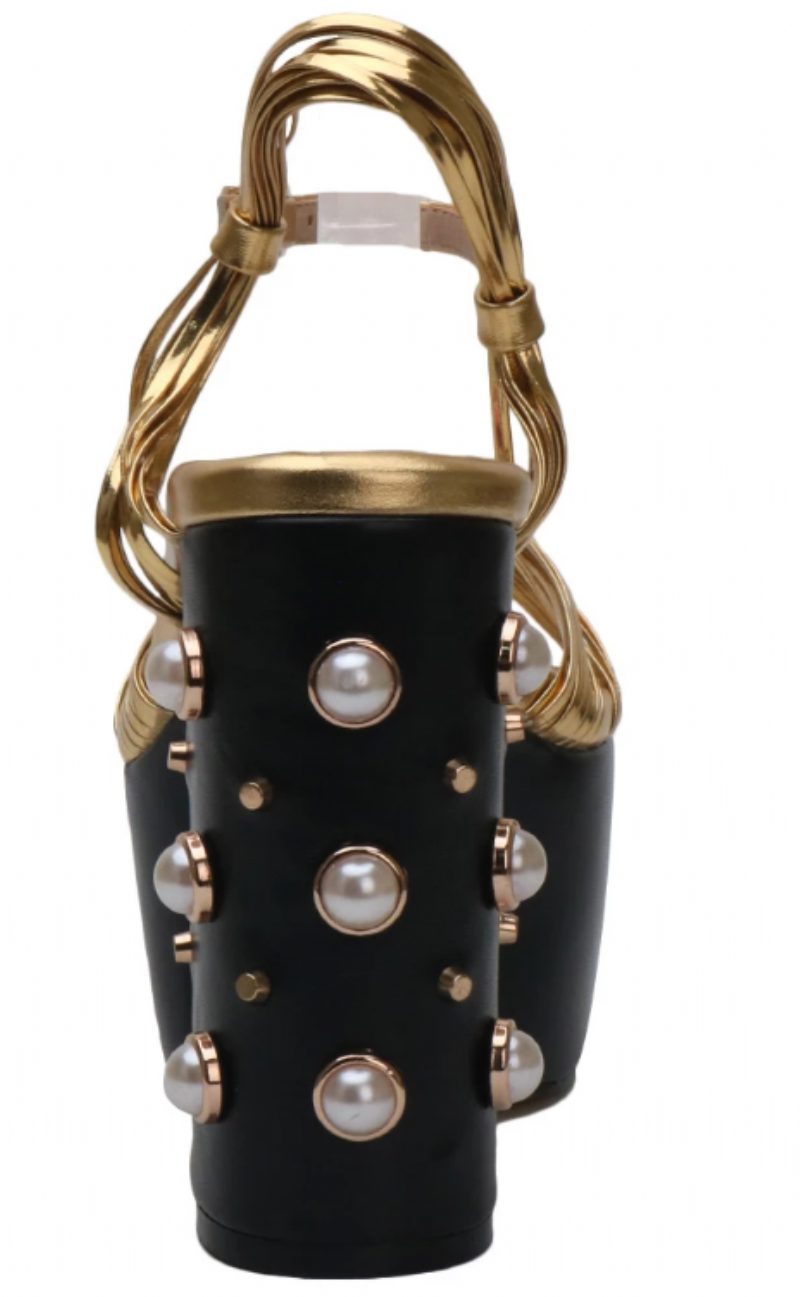 Sharif Vintage Fashion Platform Hæle Til Kvinder - Guld