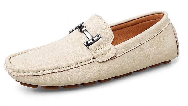 Shaw Loafer Modesko Til Mænd - Beige
