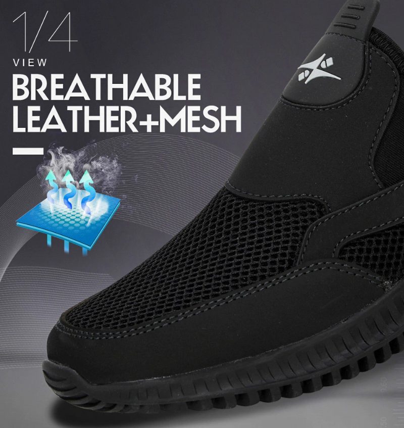 Shayden Slip-on Sneakers Til Mænd - Sort