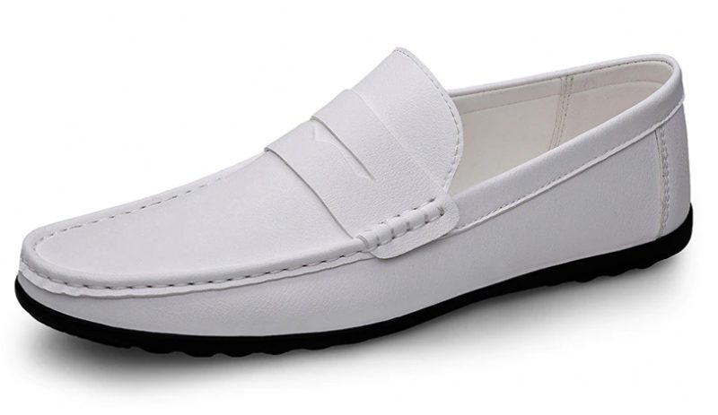 Shinoda Loafers Dress Sko Til Mænd - Hvid