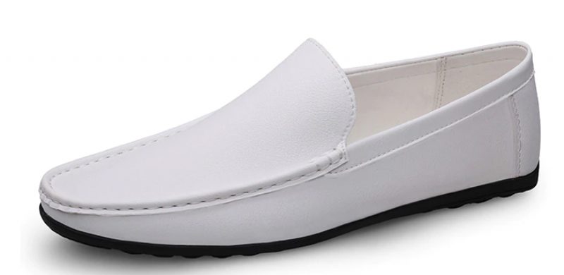Shinoda Loafers Dress Sko Til Mænd - Hvid