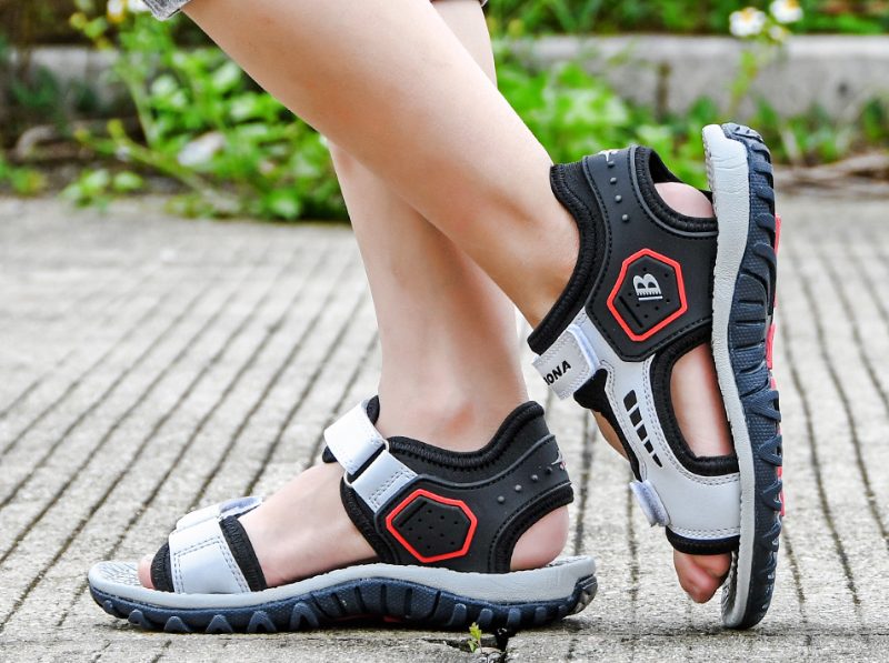 Shomuro Unisex Modesandal Til Børn - Marineblå