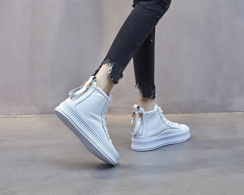 Silvana Ankelsneaker Til Kvinder - Orange