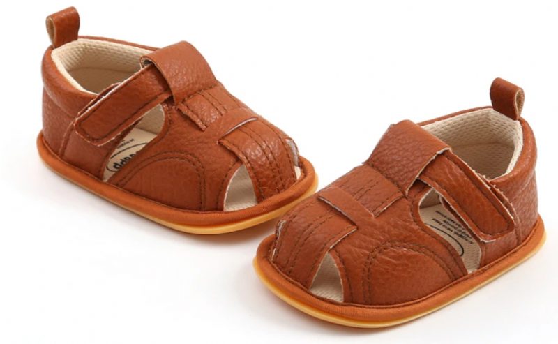 Silvian Unisex Afslappet Børnesandaler - Brun