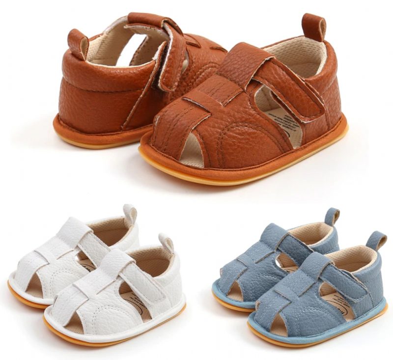 Silvian Unisex Afslappet Børnesandaler - Brun