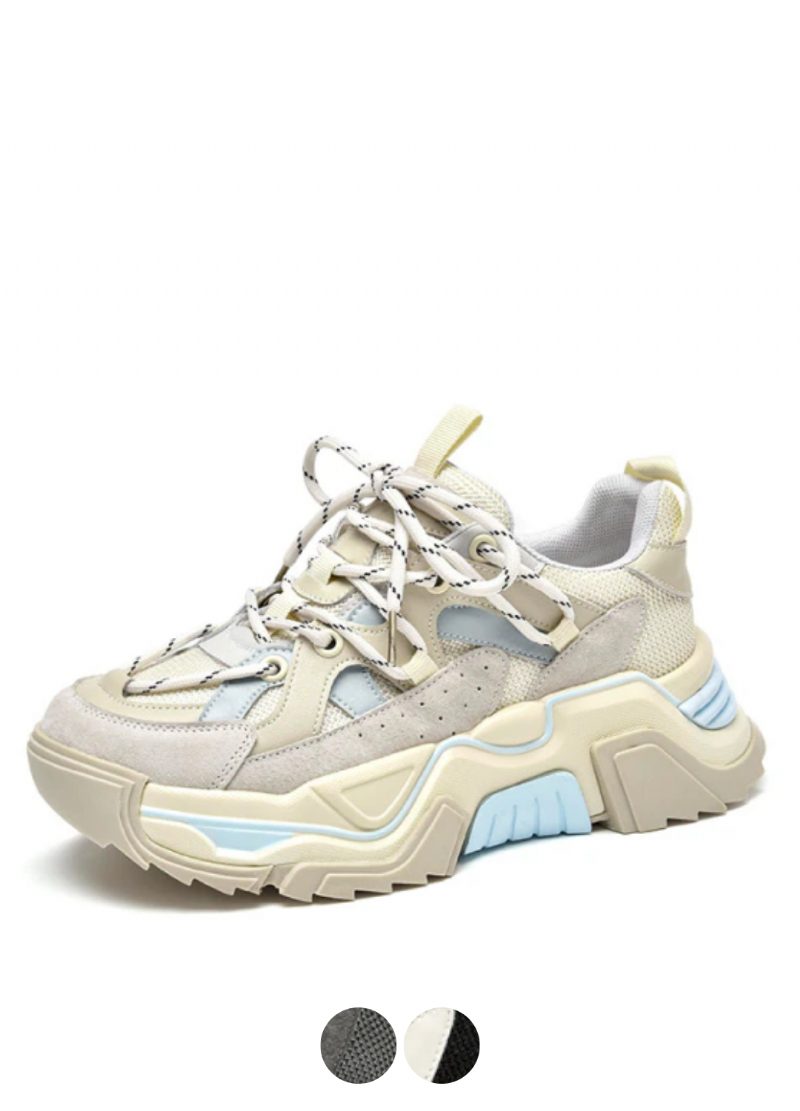 Sinay Læder Sneaker Platform Sole Sko