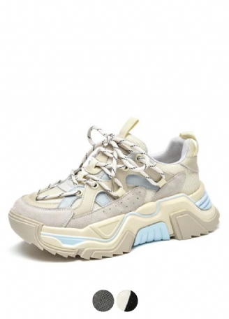 Sinay Læder Sneaker Platform Sole Sko