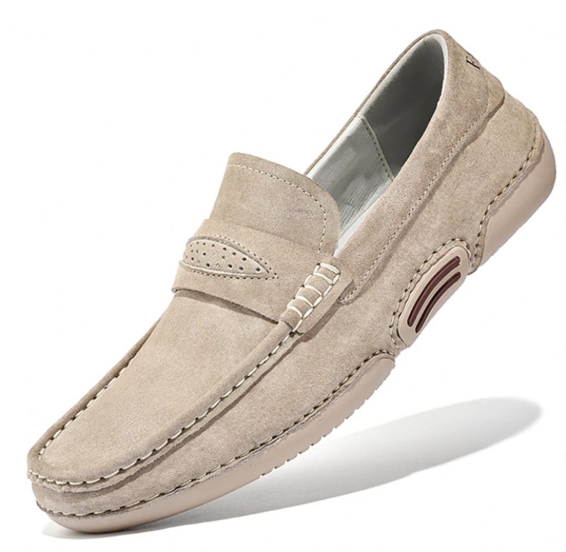 Sindel Loafers Sko Til Mænd - Beige