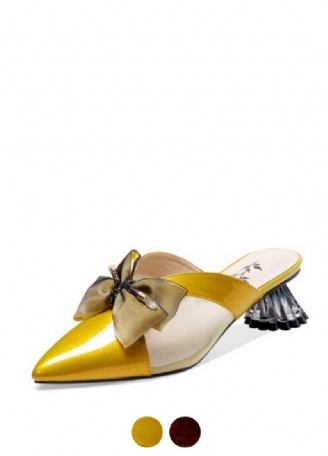Sinty Kvinders Elegante Læder Mules Sko