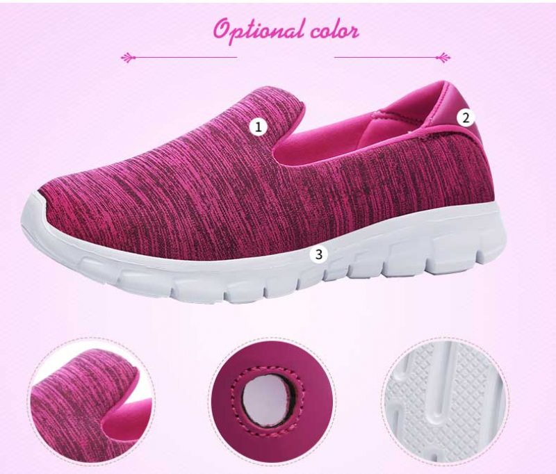 Skyters Slip-on Sko Til Kvinder - Rosa