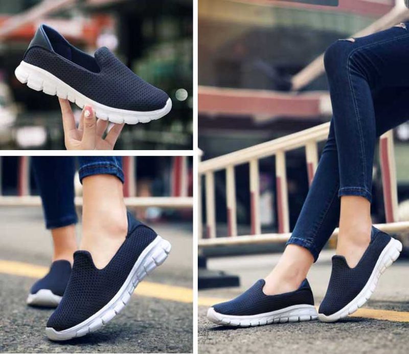 Skyters Slip-on Sko Til Kvinder - Rosa