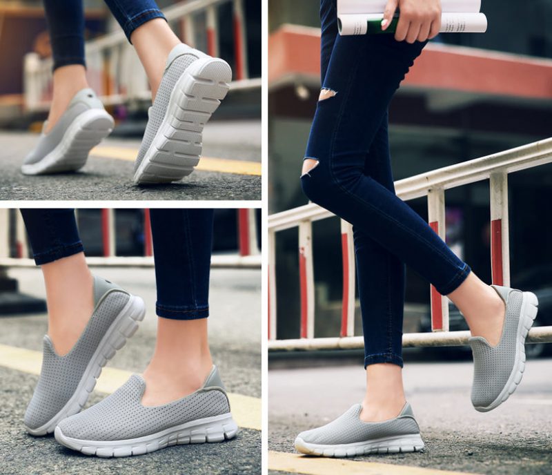 Skyters Slip-on Sko Til Kvinder - Rosa