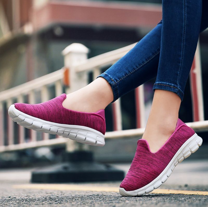 Skyters Slip-on Sko Til Kvinder - Rosa