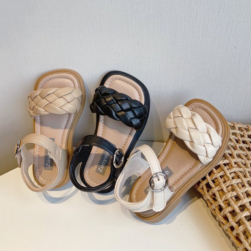 Solange Pigekjole Sandal - Beige