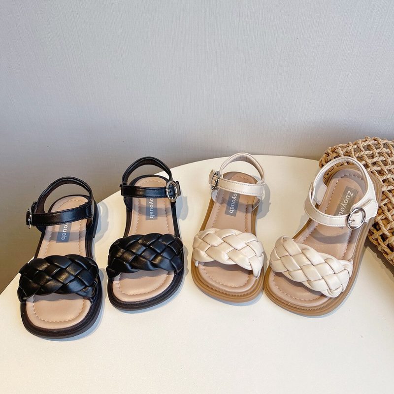 Solange Pigekjole Sandal - Beige