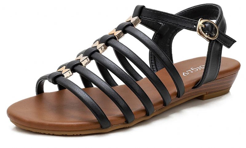 Solvey Roman Beach Sandal Til Kvinder - Brun