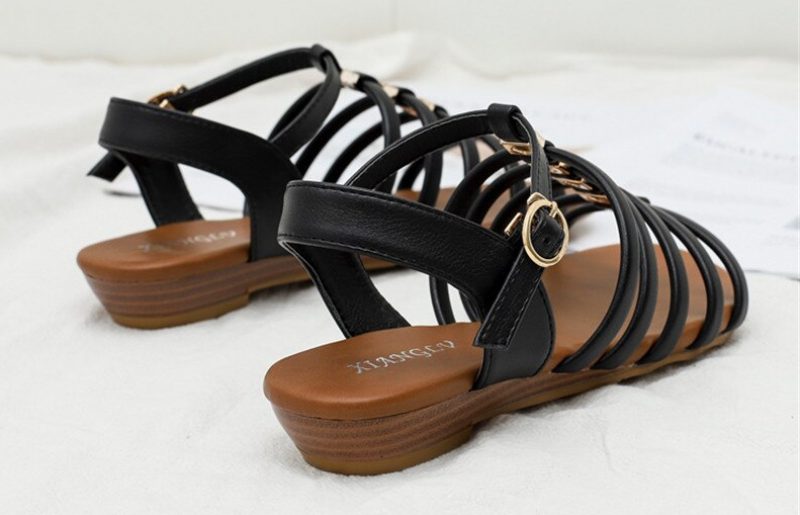 Solvey Roman Beach Sandal Til Kvinder - Brun