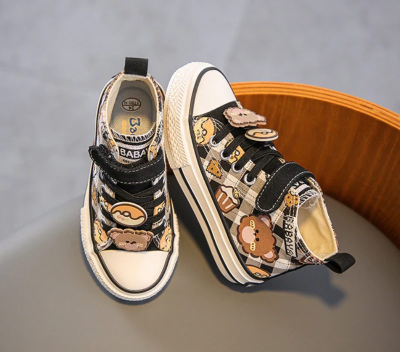 Sorni Unisex Afslappet Sneaker Til Børn - Brun