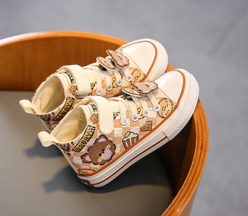 Sorni Unisex Afslappet Sneaker Til Børn - Brun