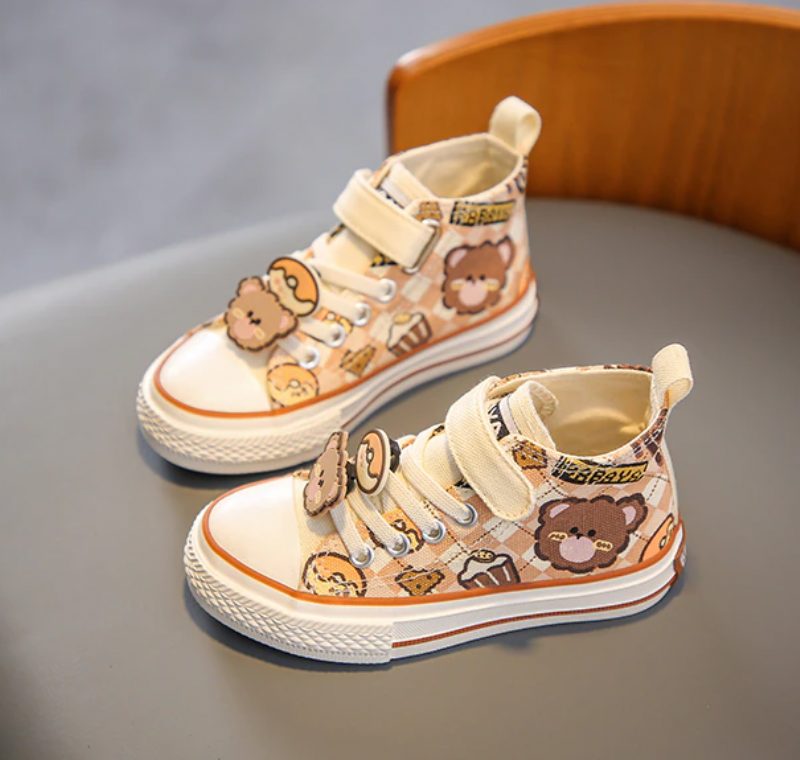 Sorni Unisex Afslappet Sneaker Til Børn - Brun