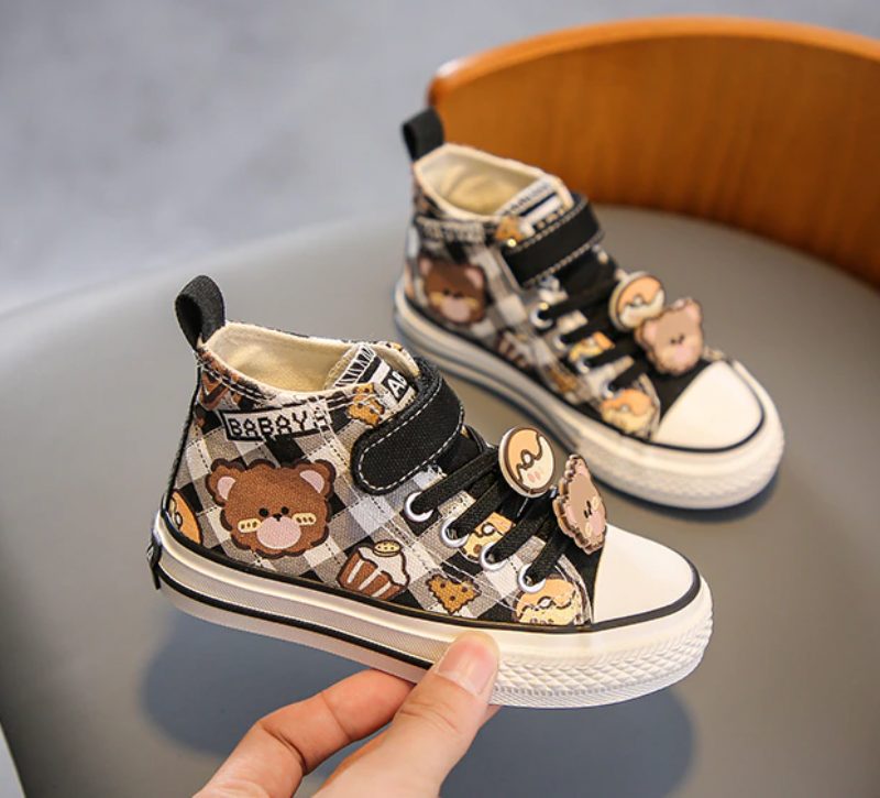 Sorni Unisex Afslappet Sneaker Til Børn - Brun