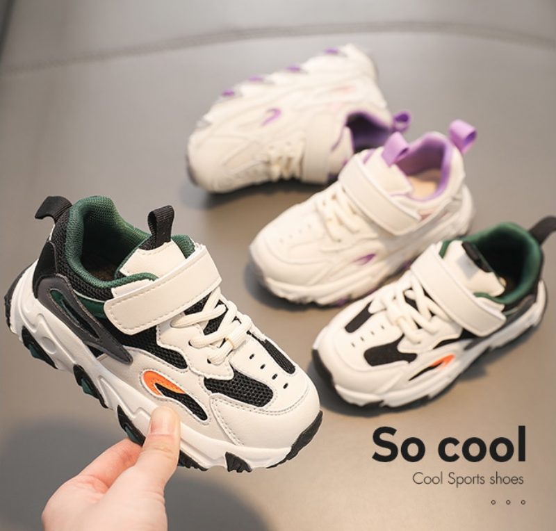 Spear Unisex Modesneaker Til Børn - Grøn